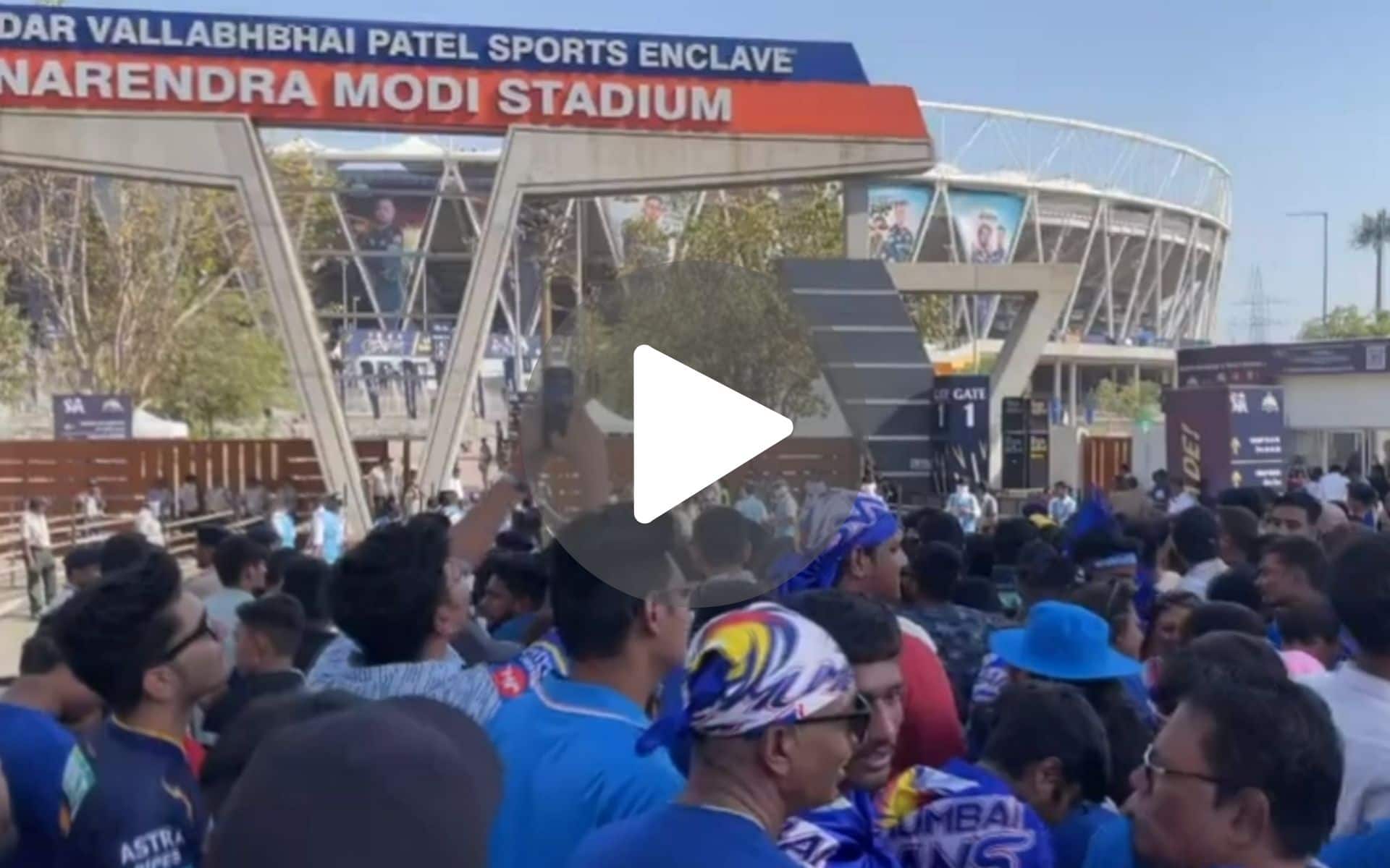 [Watch] Pandya To Get Trolled In Ahmedabad? 'Rohit Rohit' Chants Outside Stadium Before GT vs MI